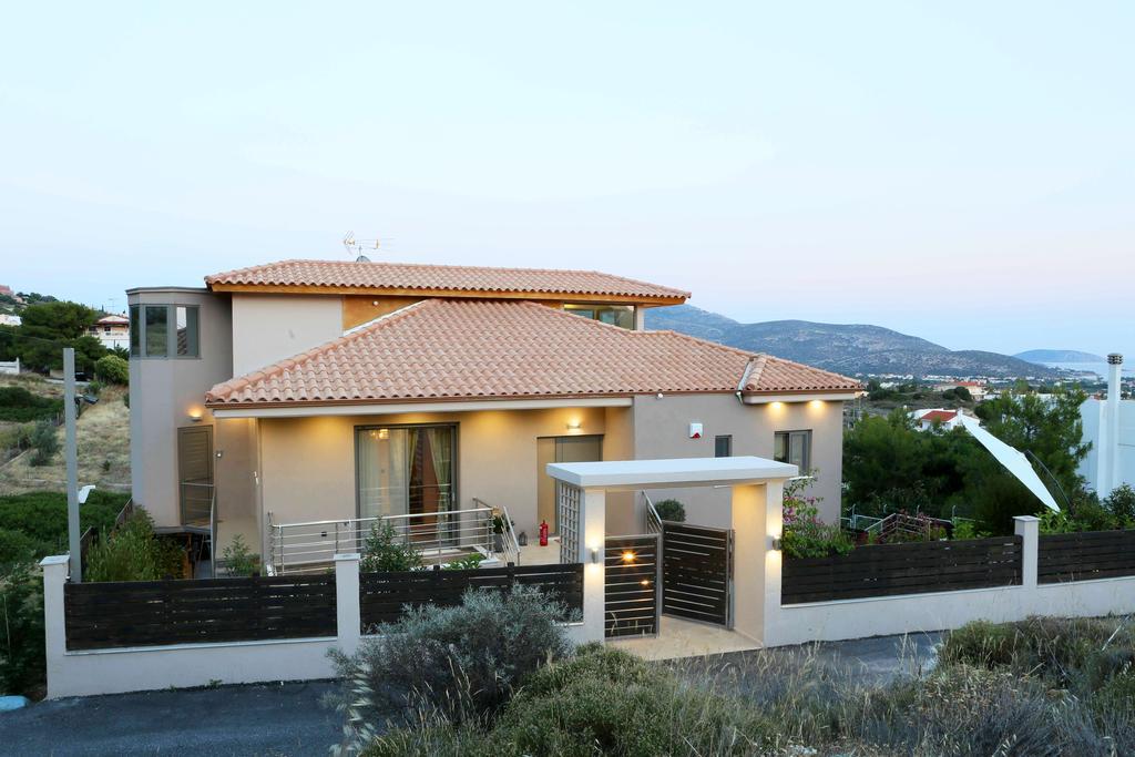 Villa Sunset Lagonisi Ngoại thất bức ảnh
