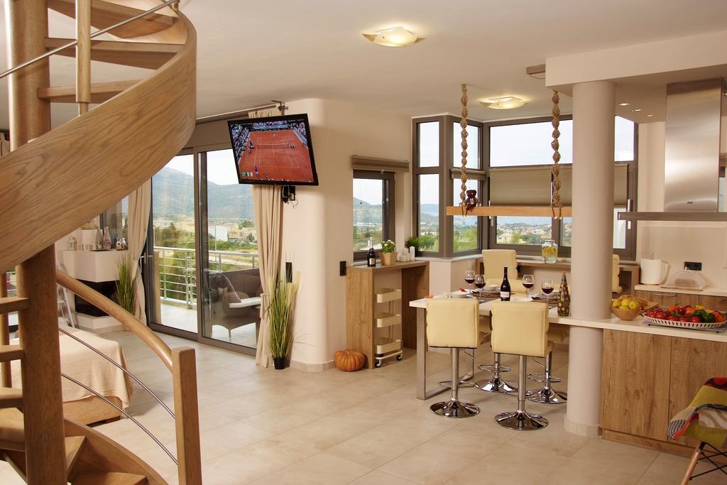 Villa Sunset Lagonisi Ngoại thất bức ảnh