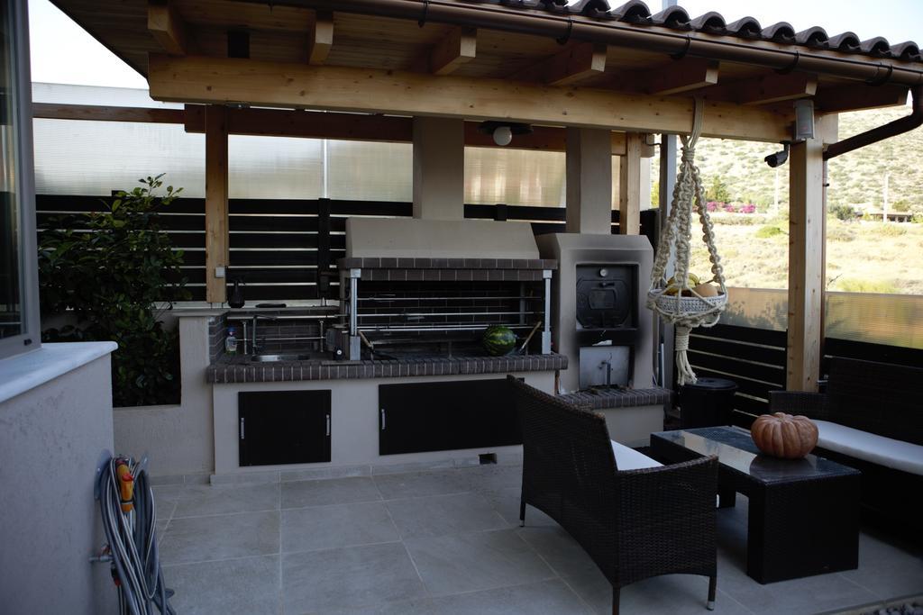 Villa Sunset Lagonisi Ngoại thất bức ảnh